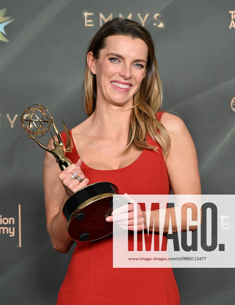 78th Emmy Awards Night 2 Betty Gilpin in the press room at the 78th Emmy Awards Night 2, held at the Peacock Theatre in Los Angeles, Ca. on September 6, 2026. Los Angeles Peacock Theatre California USA