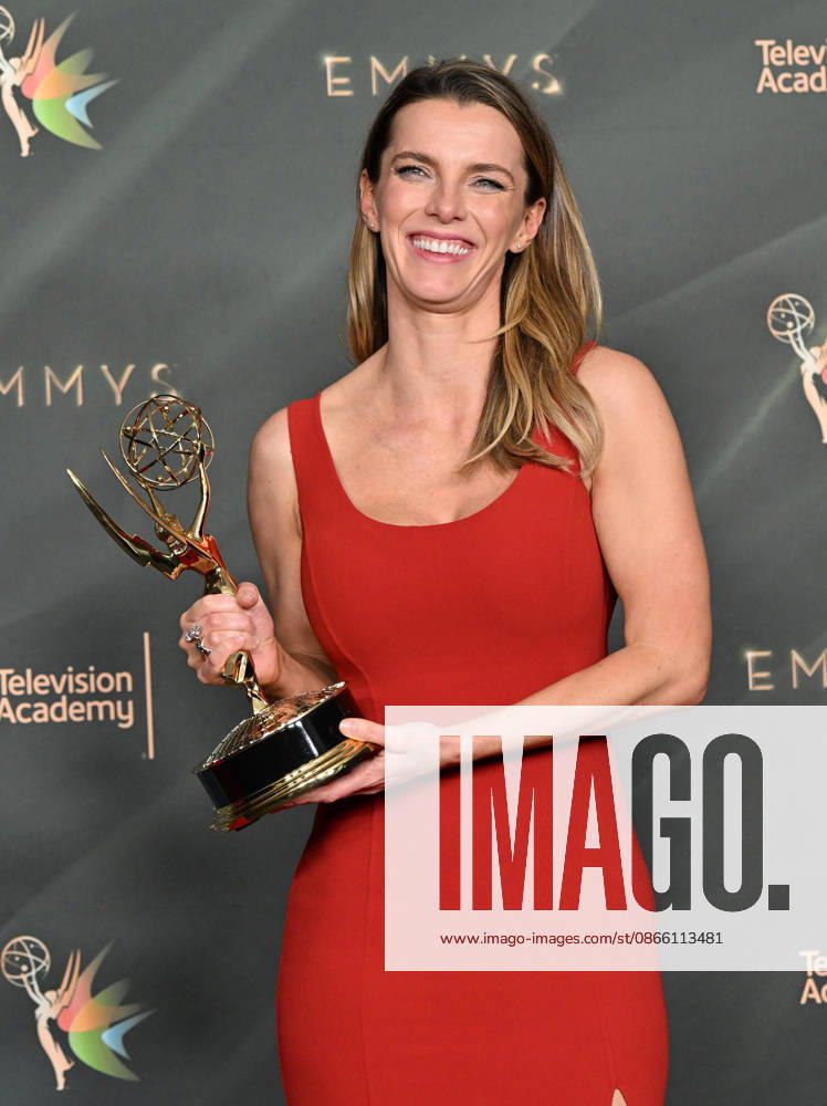 78th Emmy Awards Night 2 Betty Gilpin in the press room at the 78th Emmy Awards Night 2, held at the Peacock Theatre in Los Angeles, Ca. on September 6, 2026. Los Angeles Peacock Theatre California USA