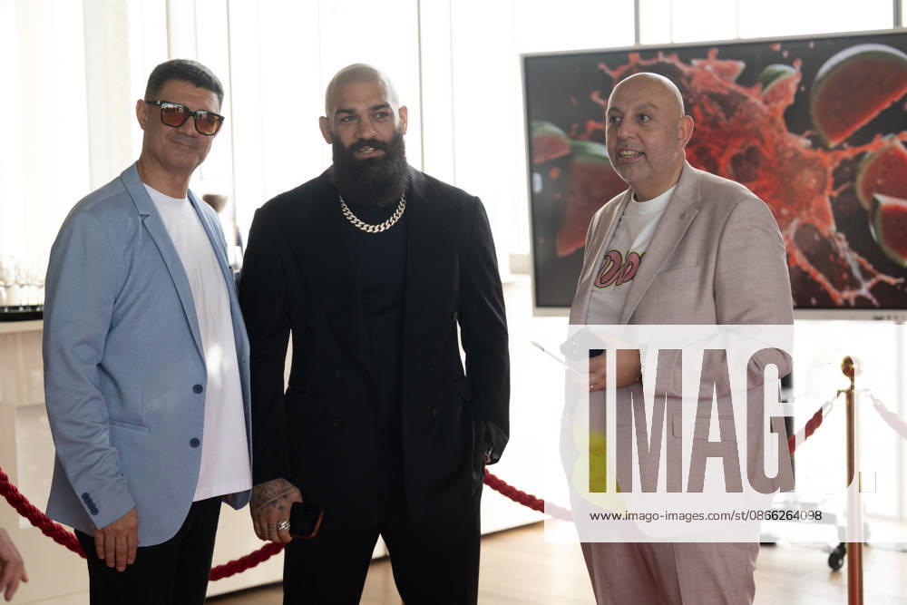 20260906 Elemence Product Launch COLOGNE, GERMANY SEPTEMBER 6, 2026 Touraj Kolai, Pouya Rahmani, and Ramin Sayed at the Elemence product launch on September 6, 2026, in Cologne, North Rhine-Westphalia, Germany