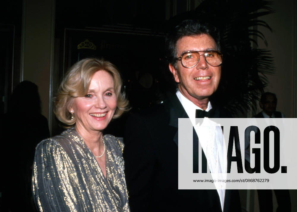 Eva Saint Marie and Jeffrey Hayden at the Tribute to Robert Wise at Beverly Hilton Hotel in Beverly Hills, California January 21, 1989