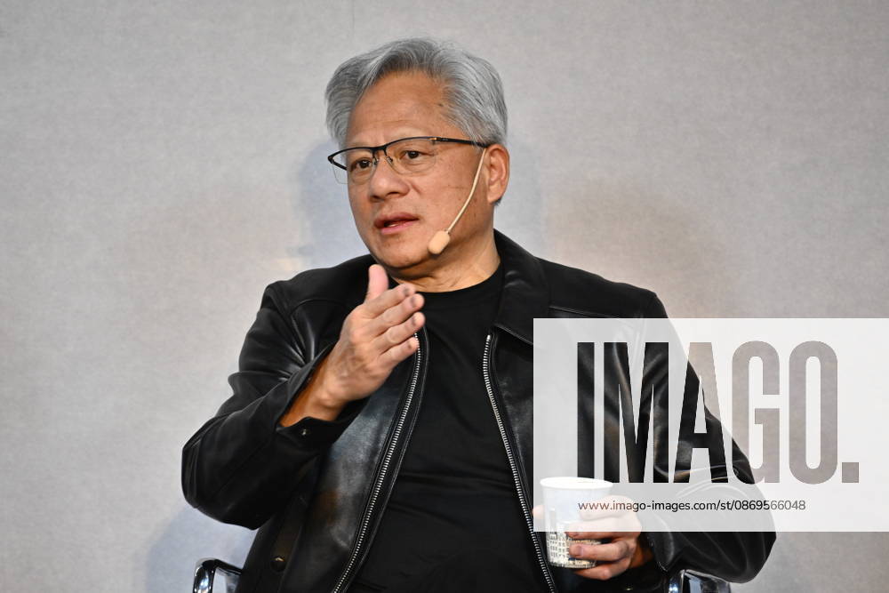 STOCKHOLM, SWEDEN 20261015 Jensen Huang, CEO of Nvidia, during the Sferical One event organized by Nvidia at Eric Ericsonhallen on Thursday STOCKHOLM, SWEDEN