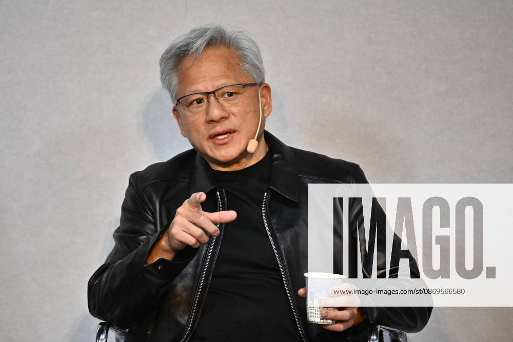 STOCKHOLM, SWEDEN 20261015 Jensen Huang, CEO of Nvidia, during the Sferical One event organized by Nvidia at Eric Ericsonhallen on Thursday STOCKHOLM, SWEDEN
