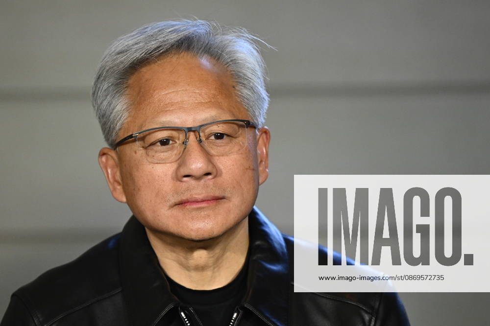 STOCKHOLM, SWEDEN 20261015 Jensen Huang, CEO of Nvidia, at the Sferical One event at Eric Ericsonhallen on Thursday STOCKHOLM SWEDEN