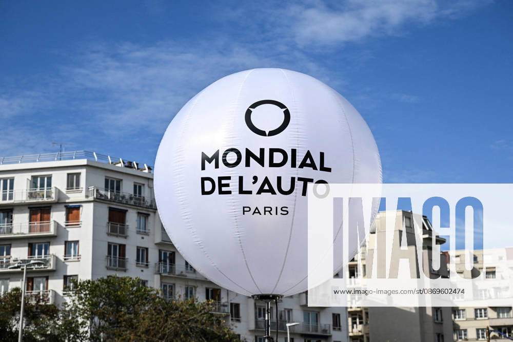 Paris Motor Show 2026 Illustration of the International Motor Show 2026 logo in Paris Porte de Versailles on October 15,2026. Photo by Tomas Stevens ABACAPRESS.COM Paris France
