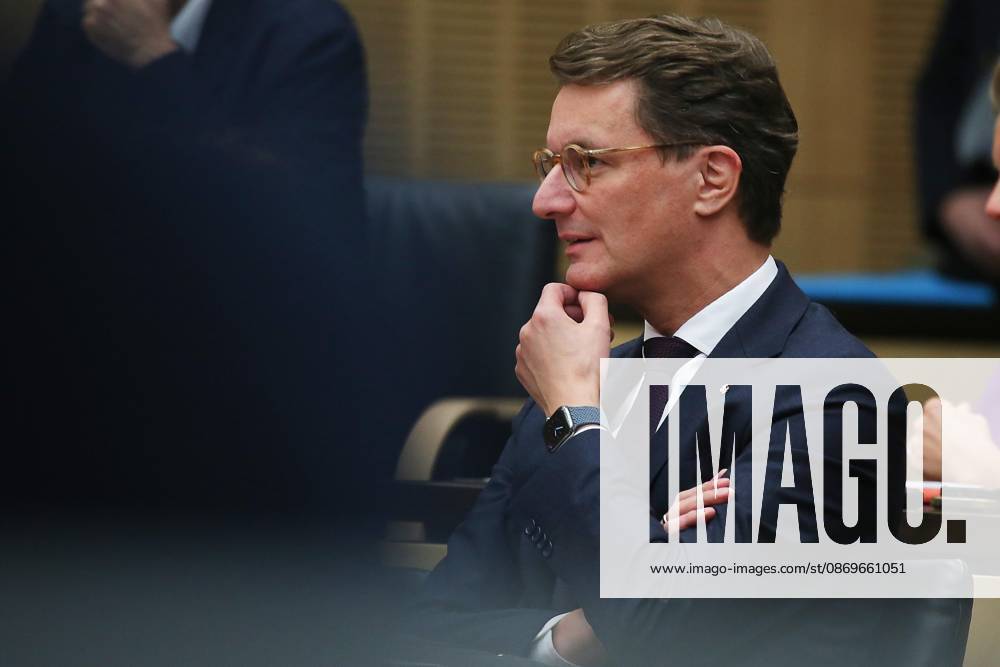 Bundesrat 1069th Session of the Bundesrat Hendrik Wüst, CDU, Minister-President of North Rhine-Westphalia