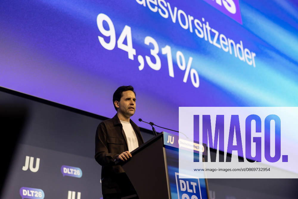 Johannes Winkel Re-elected as Federal Chairman at the Junge Union’s Deutschlandtag in Bonn October 16, 2026 Johannes WINKEL, Member of the Bundestag (CDU), was re-elected as federal chairman of the Junge Union with 94.3 percent of the vote as federal chairman