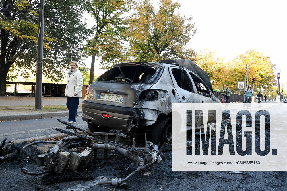 October 17 Protest in Paris: The Day After Bastille Violent clashes between protesters and French police during the demonstration against the high cost of living in Paris, France, on October 18, 2026 460560 2026 10 18 Paris France