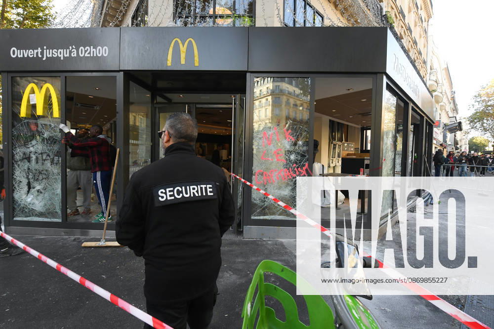 October 17 Protest in Paris: The Day After Strasbourg-Saint-Denis Violent clashes broke out between protesters and French police during the demonstration against the high cost of living in Paris, France, on October 18, 2026 460560 2026 10 18 Paris France