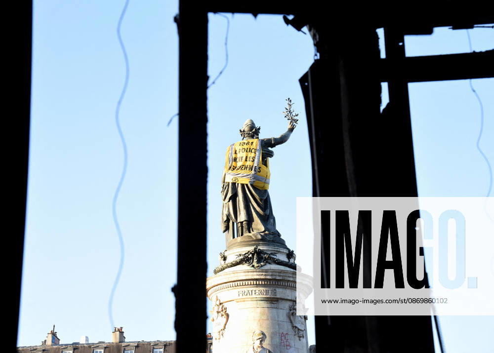 Day after the demonstrations, violence and looting occurred near the Place de la Republique - Paris The day after the demonstrations, violence and looting occurred near the Place de la Republique in Paris, France on October 18, 2026. Violent clashes between protesters and the French police during the demonstration protesting against the high cost of living. as part of a nationalwide call for mobilisation bringing together various groups expressing their anger former Yellow Vests, secondary school and university students, climate activists, even farmers. After weeks of student protests, France faces broader, nationwide demonstrations. Photo by Alain Apaydin ABACAPRESS Paris France