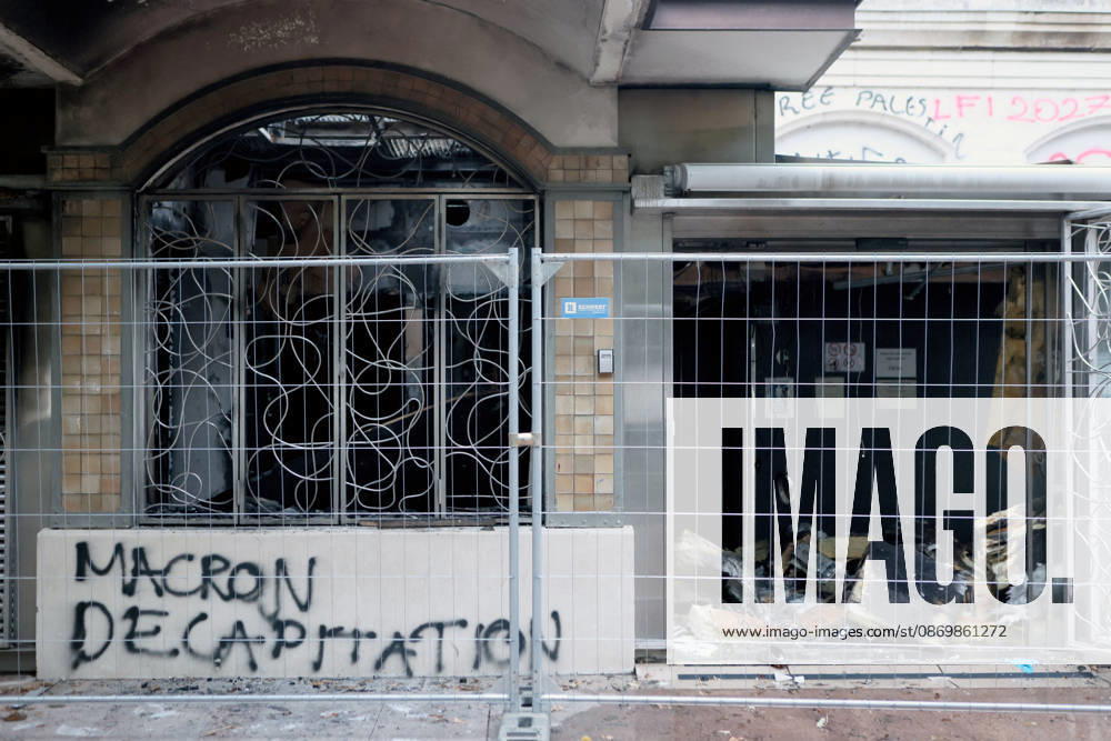 Illustration, October 18, 2026, showing the aftermath of the previous day’s protest in Lyon. As a continuation of the high school student movement, the October 17, 2026, protest against the high cost of living was intended to bring together the struggles of high school students, retirees, and former Yellow Vests —a convergence that was ultimately overshadowed by unprecedented property damage, violence, and looting in Paris and here in the provinces. Pascal Fayolle, Bestimage. On October 18, 2026, the aftermath of the previous day’s demonstration in Lyon was on full display. Intended as a continuation of the high school student movement, the protest against the high cost of living on October 17, 2026, was intended to foster a convergence o