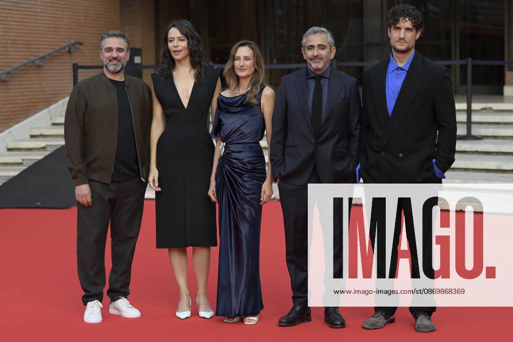 Olivier Nacache (l), Giorgia Sinicorni a(l), Camille Cottin (c), Eric Toledano (r) and Luois Garrel (r) attend the red carpet for the film Juste une illusion at the 2026 Rome Film Fest, held at the Auditorium Parco della Musica. Rome Italy - ZUMAs197 20261018_aaa_s197_166