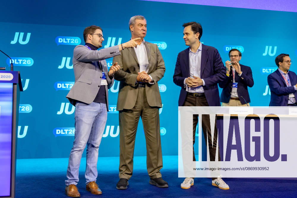 German Youth Union Day in Bonn Speech by the Bavarian Minister-President October 18, 2026 Welcome remarks by Manuel Knoll, Söder, and Johannes WINKEL, Member of t