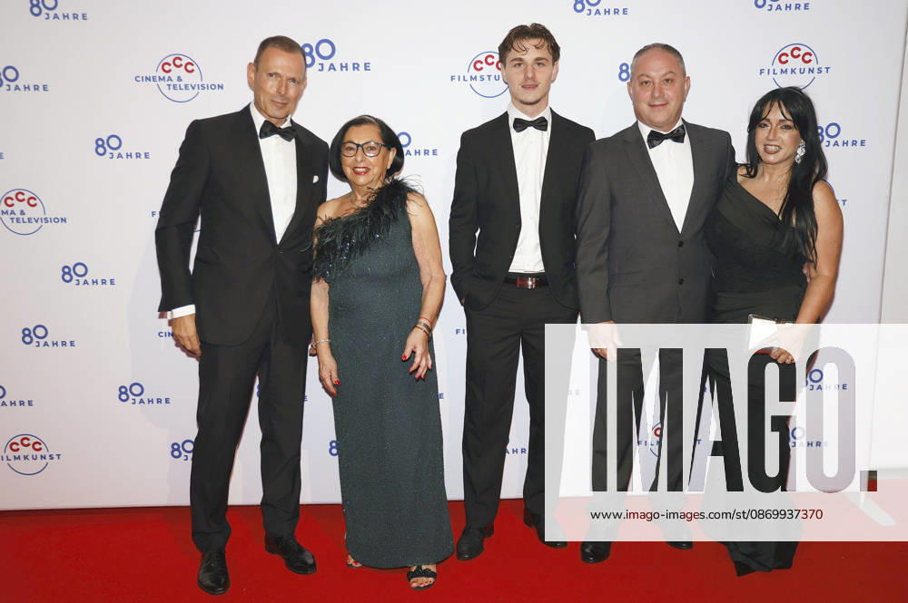 Michael Zechbauer and Jeanette Hoffmann with guests at the CCC Filmkunst 80th Anniversary Gala at the CCC Film Studios in Berlin, October 17, 2026 Foto:xAgenturxWehnertx Vinagex xFuturexImagex ccc_6106