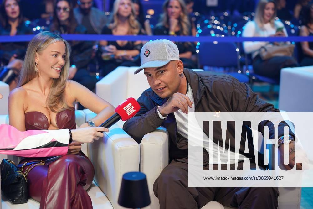 Fame Fighting 4 in Essen 2026: Pietro Lombardi and Laura Maria Rypa at the Fame Fighting 4 celebrity boxing event on October 17, 2026, at the Grugahalle in Essen, North Rhine-Westphalia