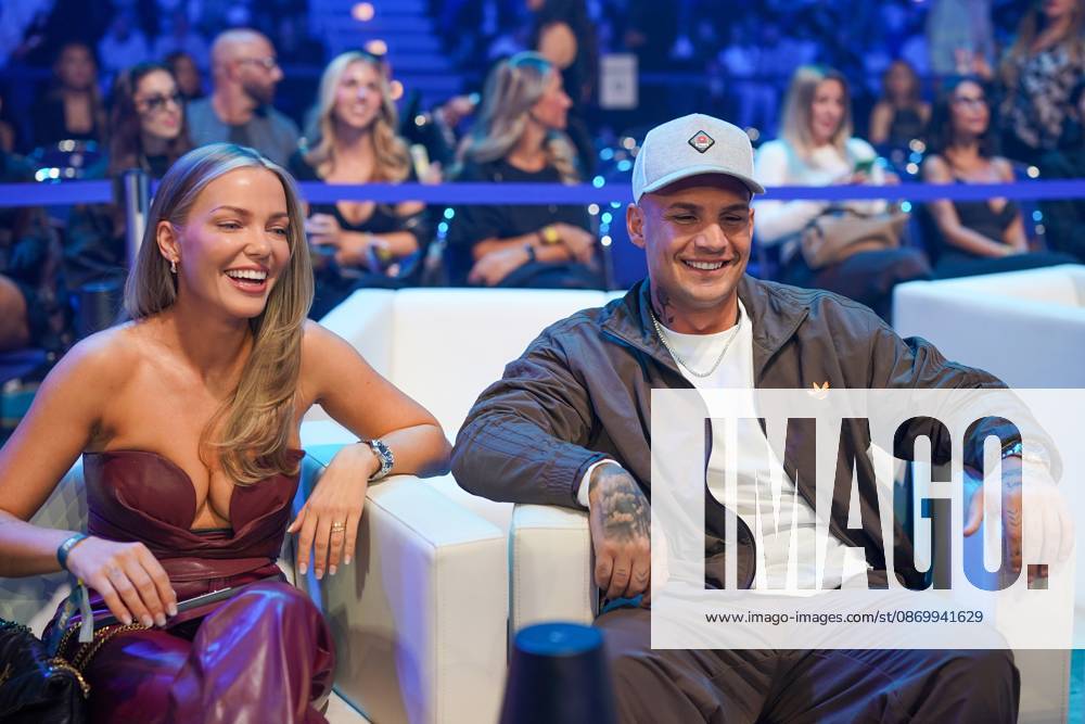 Fame Fighting 4 in Essen 2026: Pietro Lombardi and Laura Maria Rypa at the Fame Fighting 4 celebrity boxing event on October 17, 2026, at the Grugahalle in Essen, North Rhine-Westphalia