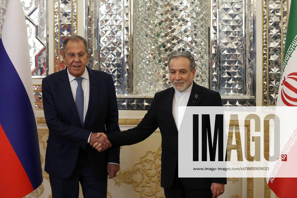 Russian Foreign Minister Sergey Lavrov holds official talks in Tehran TEHRAN, IRAN - OCTOBER 19: ( RESTRICTIONS: NO Access Israel Media Persian Language TV Stations Outside Iran Strictly No Access BBC Persian VOA Persian Manoto TV Iran International TV ) Iranian Foreign Minister Abbas Araghchi (R) meets with Russian Foreign Minister Sergey Lavrov (L), who arrived in Tehran for an official working visit, in Tehran, Iran, on October 19, 2026. Fatemeh Bahrami Anadolu Tehran Iran. Editorial use only. Please get in touch for any other usage.