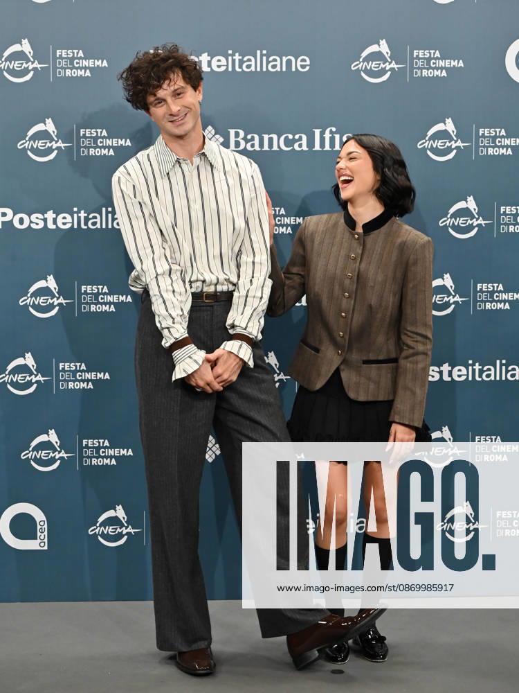 Maria Esposito and Daniele Rienzo attend the Photocall for the film Melania Rea during the 2026 Rome Film Fest held at the Auditorium Parco della Musica. Rome Italy - ZUMAs197 20261019_aaa_s197_169