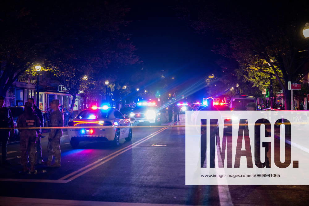 A National Guard soldier was shot in the Eastern Market neighborhood of Washington, D.C. in the early hours of October 19, 2026. The guardsman tried to break up a fight but was shot by one of the participants, before the suspect was shot by other National Guard soldiers. Both the Guardsman and the suspect were taken to the hospital with non-life threatening injuries. Washington United States - ZUMAl312 20261019_znp_l312_036