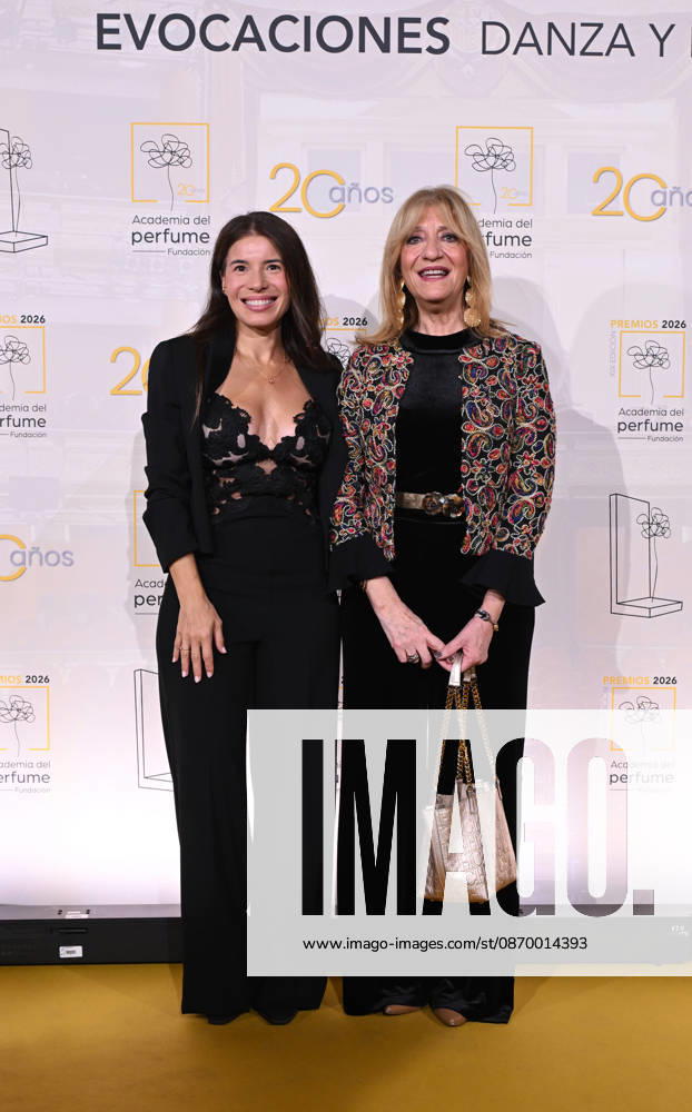 Academia del Perfume 20th Anniversary Photocall: Guests pose at the Academia del Perfume 20th Anniversary photocall at the Teatro Real on October 19, 2026, in Madrid, Spain. The Academia del Perfume presents the 2026 Awards. PERFUME PHOTOCALL PEOPLE José Madrid Madrid Spain