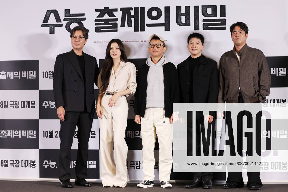 #2 Movie Ugly Duckling Ms. Maeng Movie Ugly Duckling Ms. Maeng The stars of the new movie Ugly Duckling Ms. Maeng -- Yoo Jae-myung, Lee Sun-bin, Kim Young-min and Jeon Seok-ho (L to R) -- along with director Lee Yong-jae (C) -- pose for a photo during a publicity event in Seoul on Oct. 19, 2026, to promote the movie, set to hit local screens in South Korea on Oct. 28. (Yonhap) 2026-10-20 08:02:19 <Copyright ¨Ï 1980-2026 YONHAPNEWS AGENCY. .> ¼¿ïƯº°½Ã