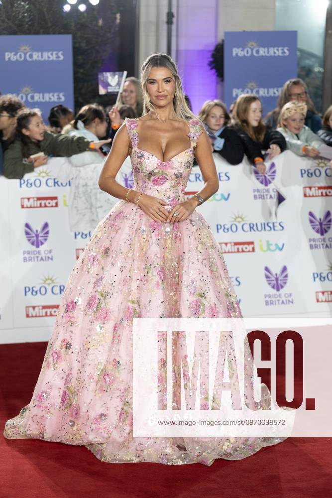 Christine McGuinness attends the Pride of Britain Awards at Grosvenor House, London.Celebrities and Guests attend the annual Pride of Britain Awards, at Grosvenor House in London London United Kingdom - ZUMAs197 20261019_aaa_s197_586