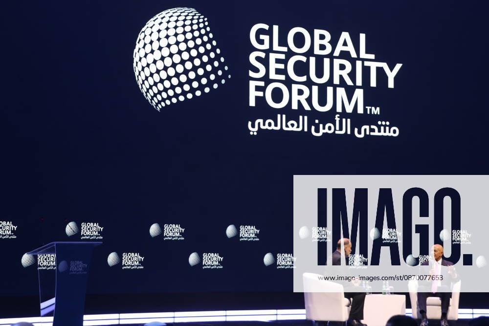 US Ambassador to Turkiye and Special Envoy for Syria Tom Barrack DOHA, QATAR - OCTOBER 20: US Ambassador to Ankara and Special Envoy for Syria and Iraq Tom Barrack delivers a speech during the 8th Global Security Forum, held under the theme The Future of Alliances, in Doha, Qatar, on October 20, 2026. Ali Altunkaya Anadolu Doha Qatar. Editorial use only. Please get in touch for any other usage.