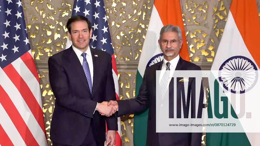 EAM S. Jaishankar meets US Secretary of State, Marco Rubio Mumbai, Oct 20 (ANI): External Affairs Minister S. Jaishankar meets US Secretary of State, Marco Rubio, in Mumbai on Tuesday. (ANI Video Grab) Mumbai Maharashtra India