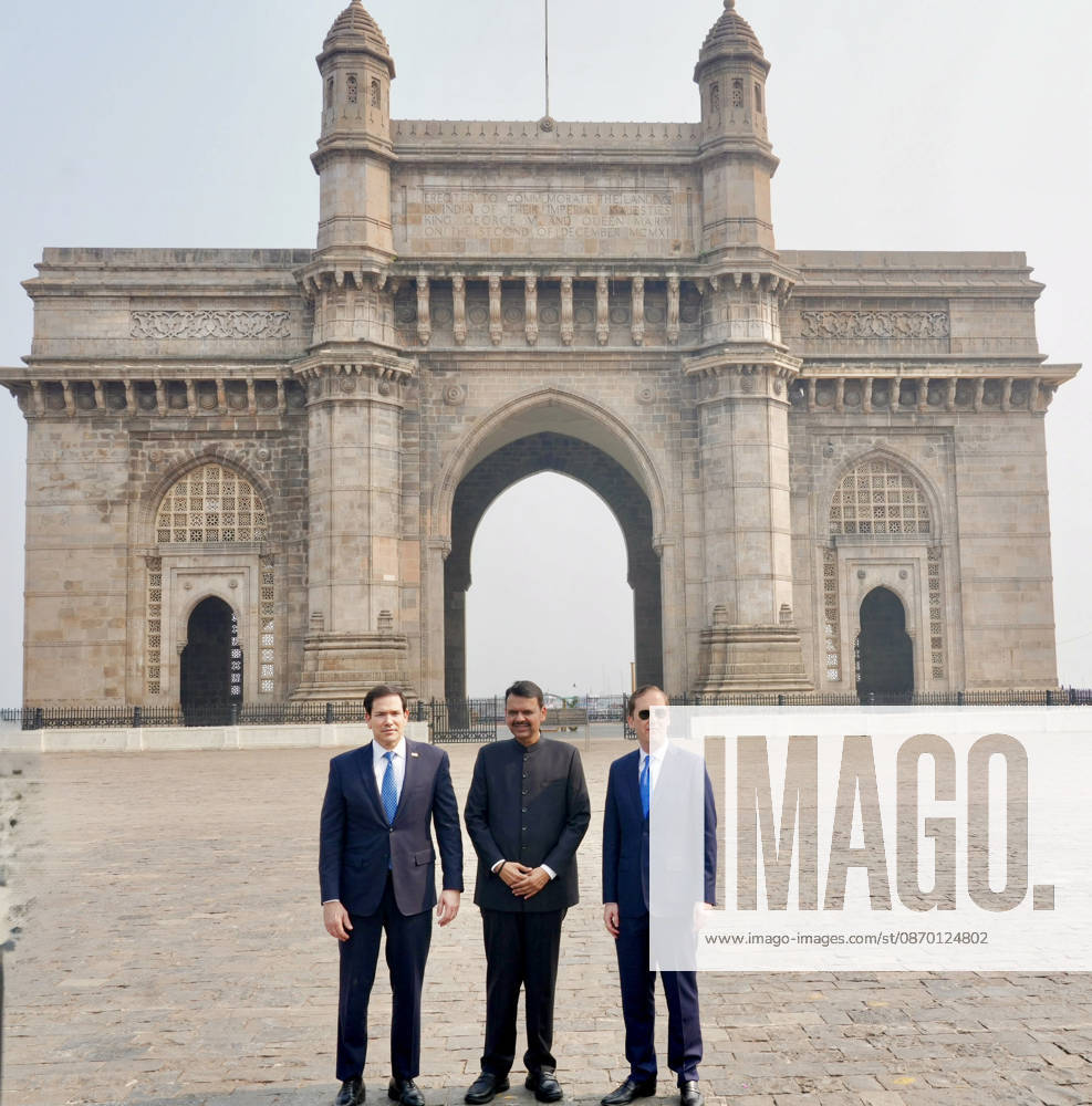 CM Devendra Fadnavis hosts Marco Rubio and Sergio Gor at the Gateway of India Mumbai, Oct 20 (ANI): Maharashtra Chief Minister Devendra Fadnavis poses for a picture with U.S. Secretary of State Marco Rubio and U.S. Ambassador to India Sergio Gor at the Gateway of India, in Mumbai on Tuesday. (@Dev_Fadnavis X ANI Photo) Mumbai Maharashtra India