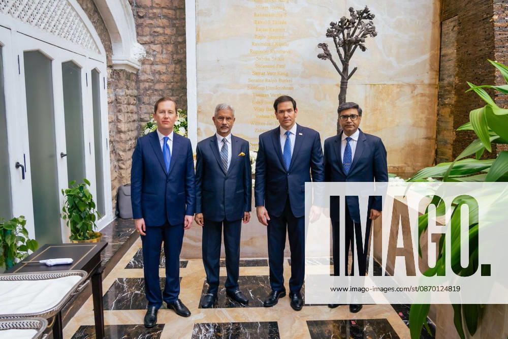 S. Jaishankar and Marco Rubio lay wreath at the 26 11 memorial at Hotel Taj Mumbai, Oct 20 (ANI): External Affairs Minister S. Jaishankar poses for a picture with US Secretary of State, Marco Rubio, U.S. Ambassador to India Sergio Gor and Foreign Secretary Vikram Misri after laying wreath at the 26 11 memorial at Hotel Taj, in Mumbai on Tuesday. (@DrSJaishankar X ANI Photo) Mumbai Maharashtra India