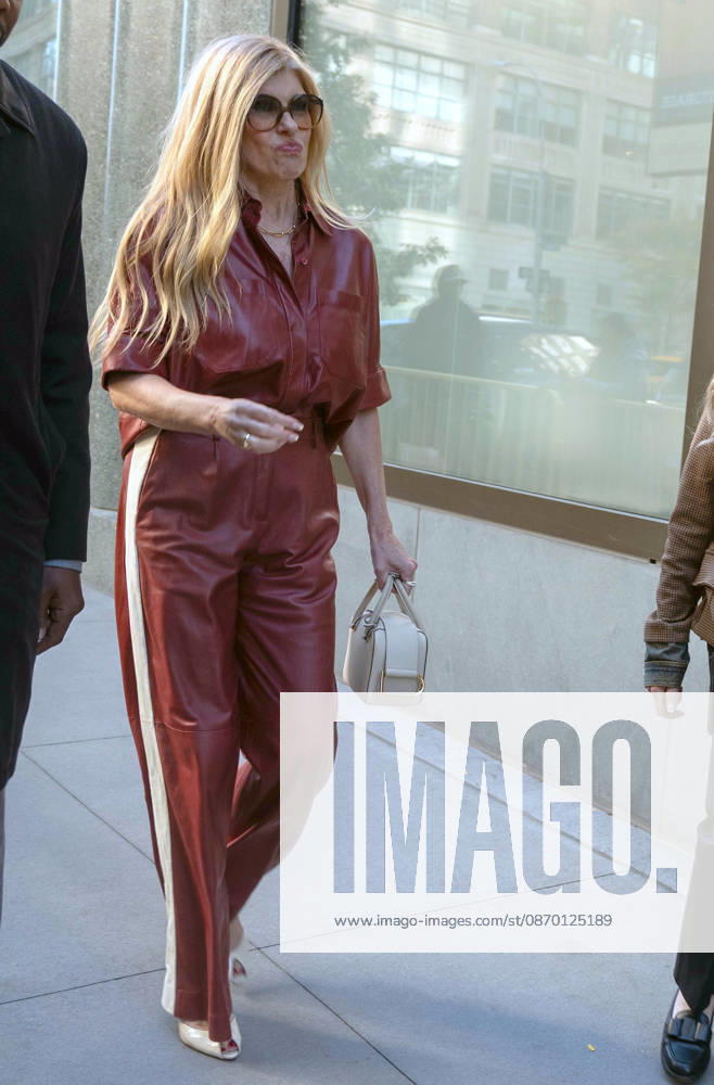 Connie Britton Seen at ABC Studios NEW YORK, NY - OCTOBER 20: Connie Britton seen at ABC Studios on October 20, 2026 in New York City. Credit: Camara Porter AdMedia