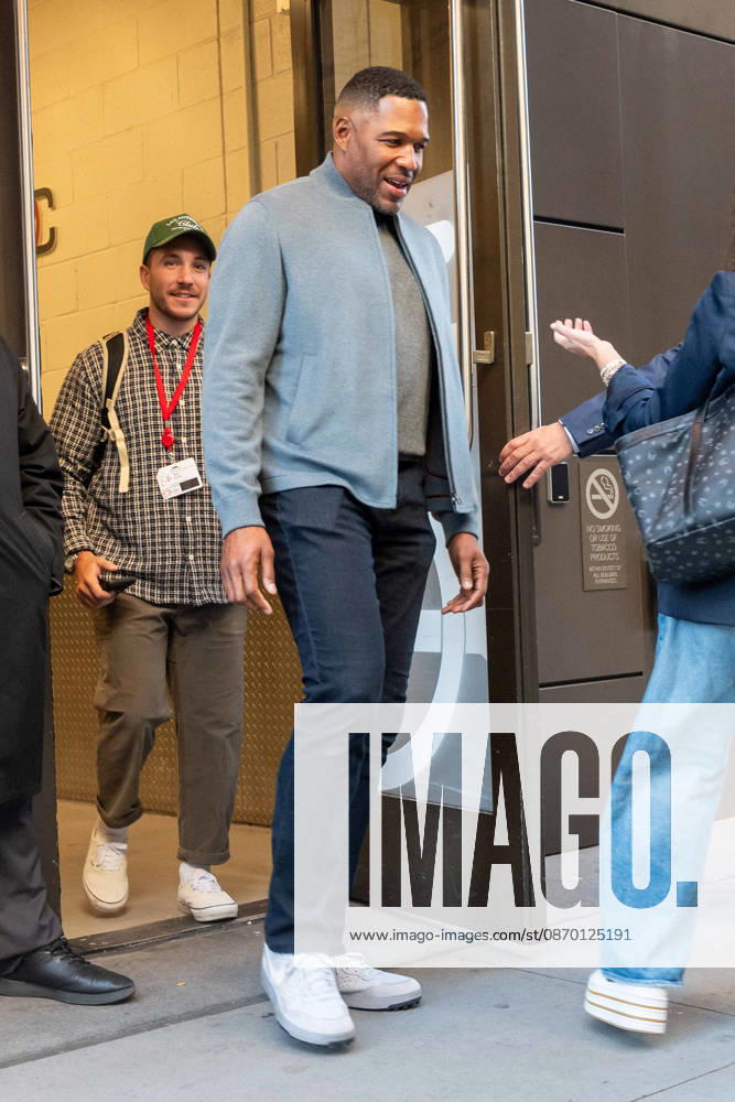 Michael Strahan Seen at ABC Studios NEW YORK, NY - OCTOBER 20: Michael Strahan seen at ABC Studios on October 20, 2026 in New York City. Credit: Camara Porter AdMedia