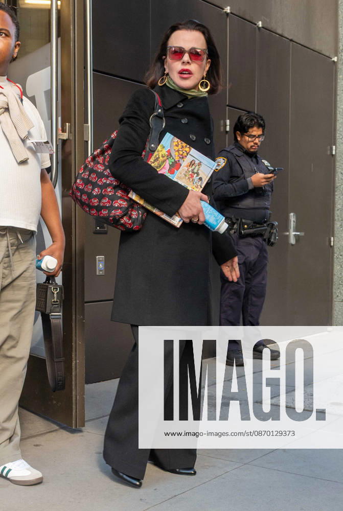 Debi Mazar Seen at ABC Studios NEW YORK, NY - OCTOBER 20: Debi Mazar seen at ABC Studios on October 20, 2026 in New York City. Credit: Camara Porter AdMedia New York City New York USA
