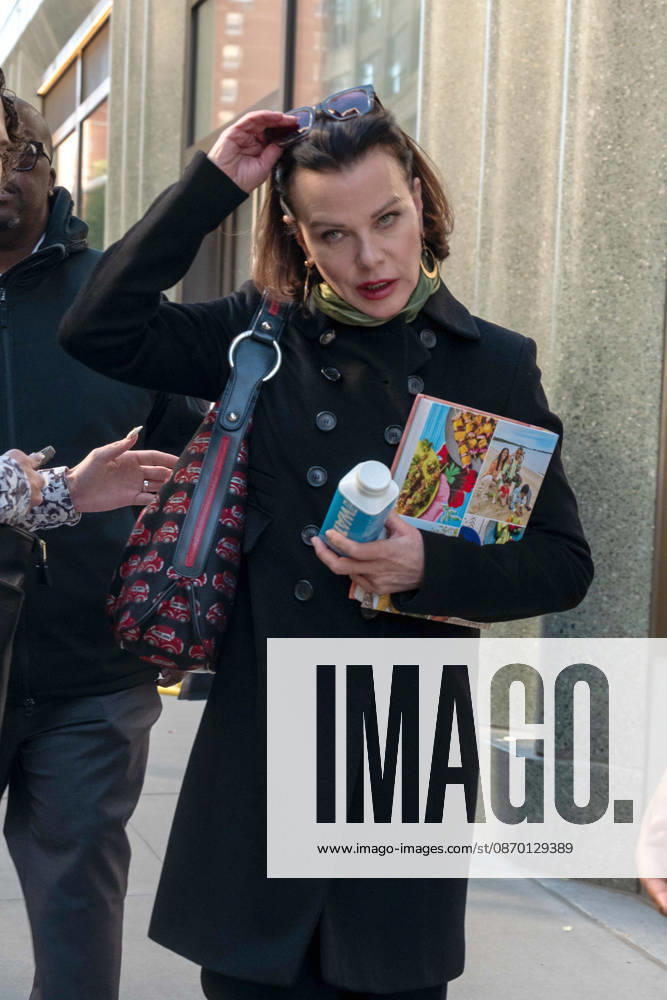 Debi Mazar Seen at ABC Studios NEW YORK, NY - OCTOBER 20: Debi Mazar seen at ABC Studios on October 20, 2026 in New York City. Credit: Camara Porter AdMedia New York City New York USA