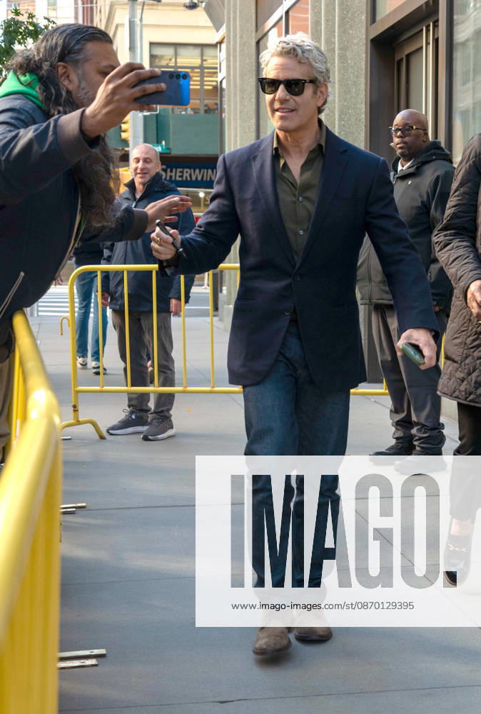 Andy Cohen Seen at ABC Studios NEW YORK, NY - OCTOBER 20: Andy Cohen seen at ABC Studios on October 20, 2026 in New York City. Credit: Camara Porter AdMedia New York City New York USA
