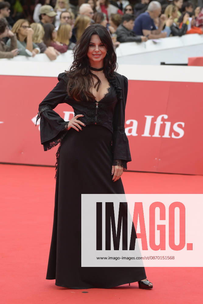 Eleonora Puglia attends the red carpet of film 7 anniversari at the 2026 Rome Film Fest, held at the Auditorium Parco della Musica. Rome Italy - ZUMAs197 20261020_aaa_s197_387