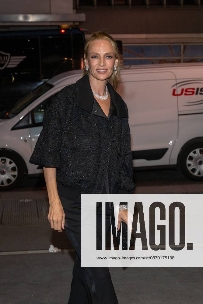 Room to Grow Gala, New York, USA - 20 Oct Uma Thurman attends the Room to Grow Gala at Ziegfeld Ballroom on October 20, 2026 in New York City. New York United States