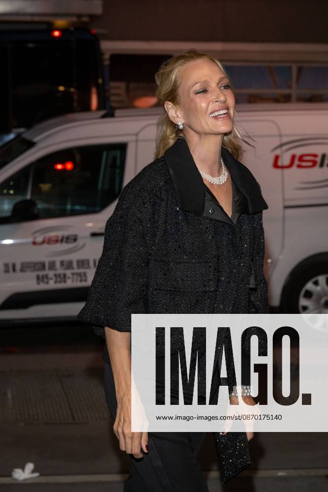 Room to Grow Gala, New York, USA - 20 Oct Uma Thurman attends the Room to Grow Gala at Ziegfeld Ballroom on October 20, 2026 in New York City. New York United States