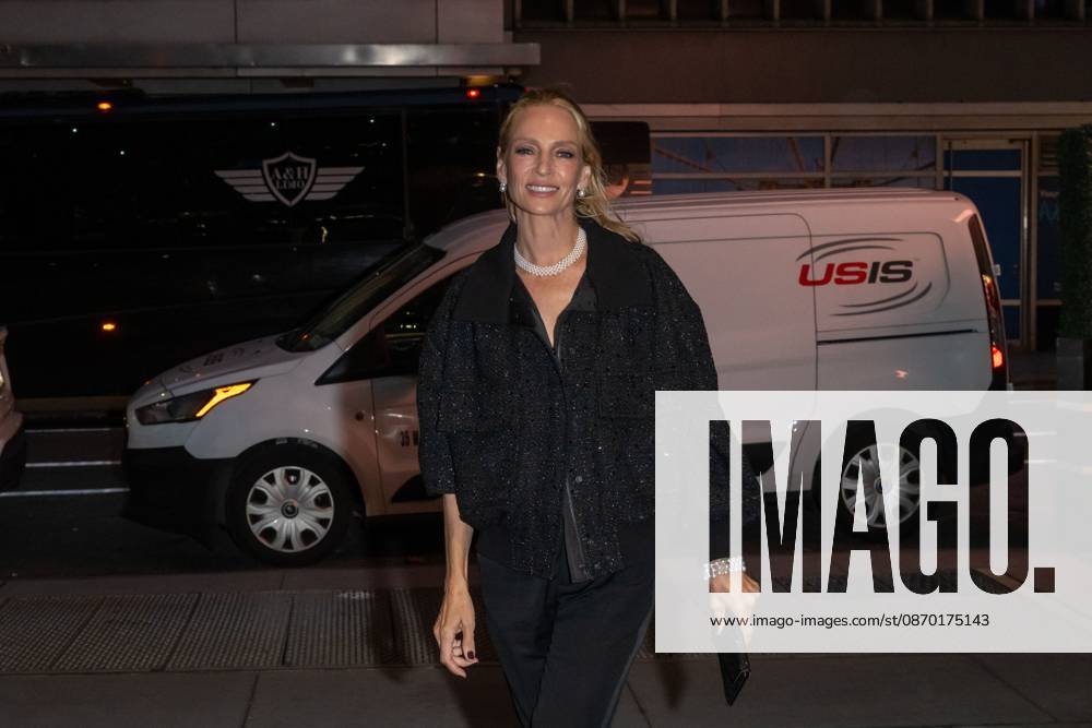 Room to Grow Gala, New York, USA - 20 Oct Uma Thurman attends the Room to Grow Gala at Ziegfeld Ballroom on October 20, 2026 in New York City. New York United States