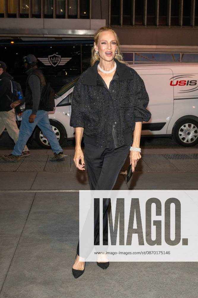 Room to Grow Gala, New York, USA - 20 Oct Uma Thurman attends the Room to Grow Gala at Ziegfeld Ballroom on October 20, 2026 in New York City. New York United States