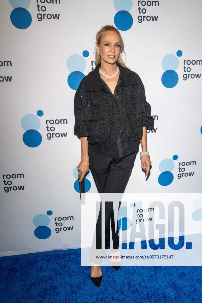 Room to Grow Gala, New York, USA - 20 Oct Uma Thurman attends the Room to Grow Gala at Ziegfeld Ballroom on October 20, 2026 in New York City. New York United States