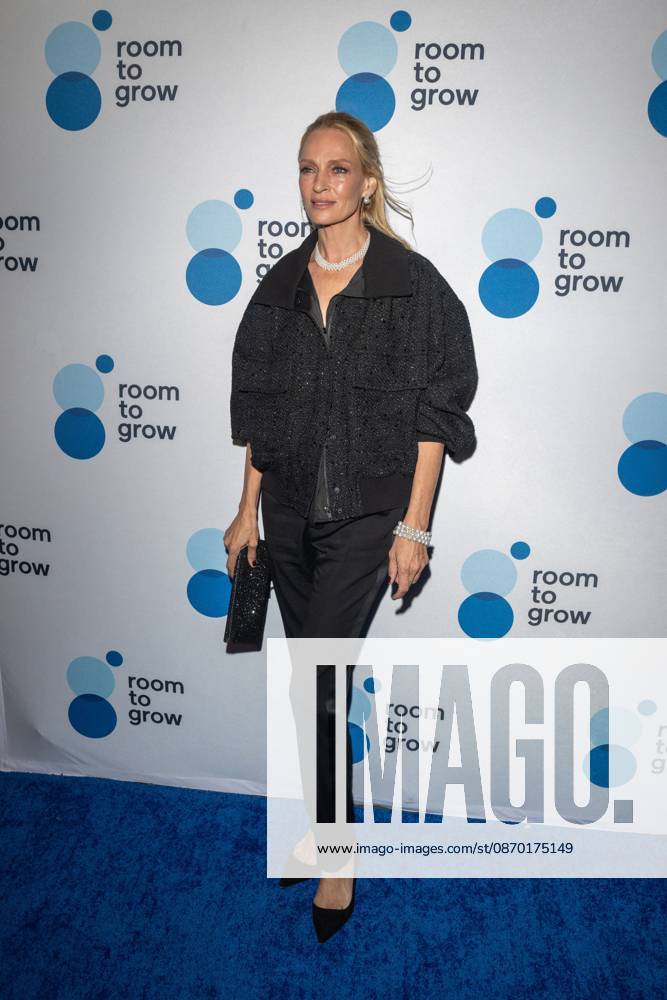 Room to Grow Gala, New York, USA - 20 Oct Uma Thurman attends the Room to Grow Gala at Ziegfeld Ballroom on October 20, 2026 in New York City. New York United States