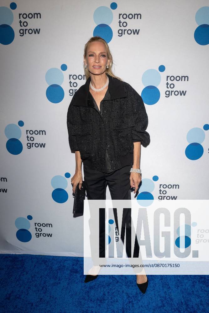 Room to Grow Gala, New York, USA - 20 Oct Uma Thurman attends the Room to Grow Gala at Ziegfeld Ballroom on October 20, 2026 in New York City. New York United States