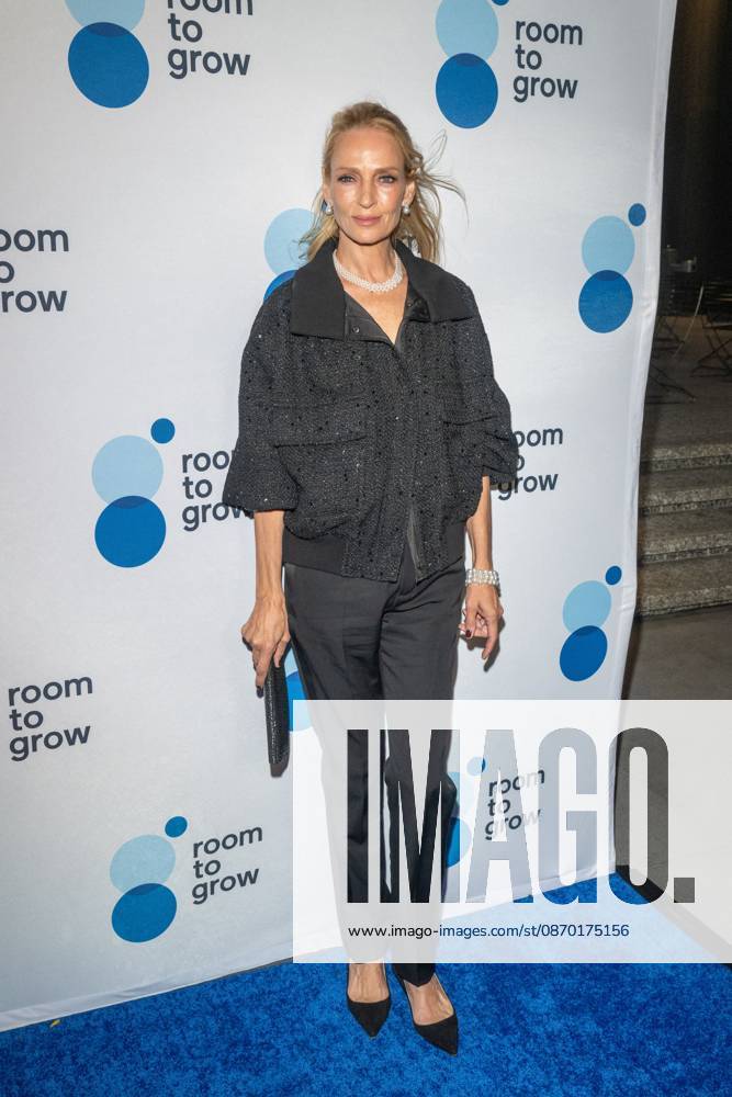 Room to Grow Gala, New York, USA - 20 Oct Uma Thurman attends the Room to Grow Gala at Ziegfeld Ballroom on October 20, 2026 in New York City. New York United States