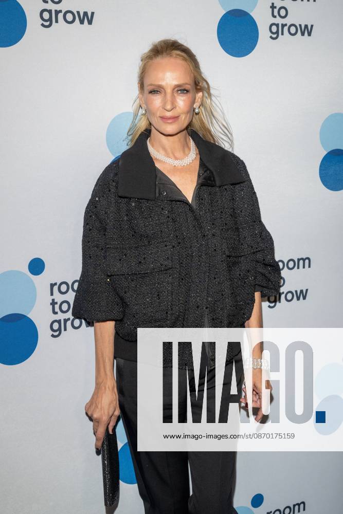 Room to Grow Gala, New York, USA - 20 Oct Uma Thurman attends the Room to Grow Gala at Ziegfeld Ballroom on October 20, 2026 in New York City. New York United States