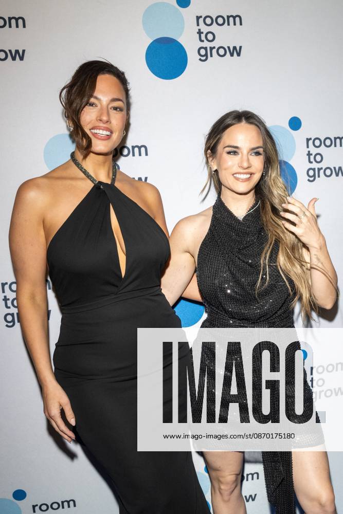 (L-R) Ashley Graham and JoJo attend.the Room to Grow Gala at Ziegfeld Ballroom on October 20, 2026 in New York City. New York United States - ZUMAs197 20261020_aaa_s197_645