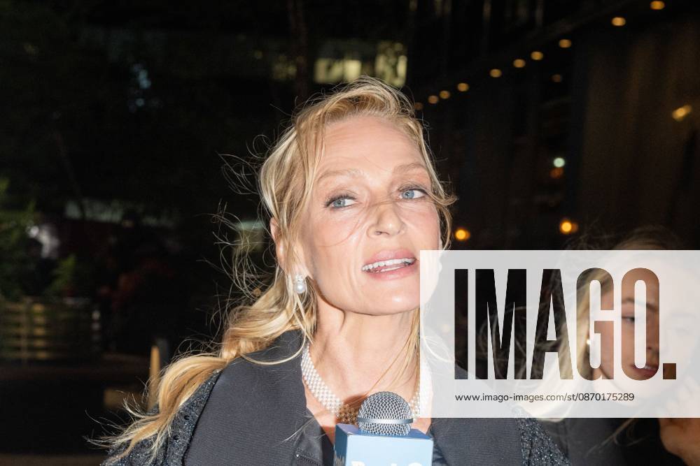 Room to Grow Gala, New York, USA - 20 Oct Uma Thurman attends the Room to Grow Gala at Ziegfeld Ballroom on October 20, 2026 in New York City. New York United States
