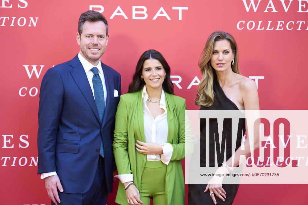 Tana Rivera, Jordi Rabat, Eva Palau attends RABAT Waves Photocall at Velazquez 131 on October 21, 2026 in Madrid, Spain Madrid Spain - ZUMAg15_ 20261021_zaf_g15_018
