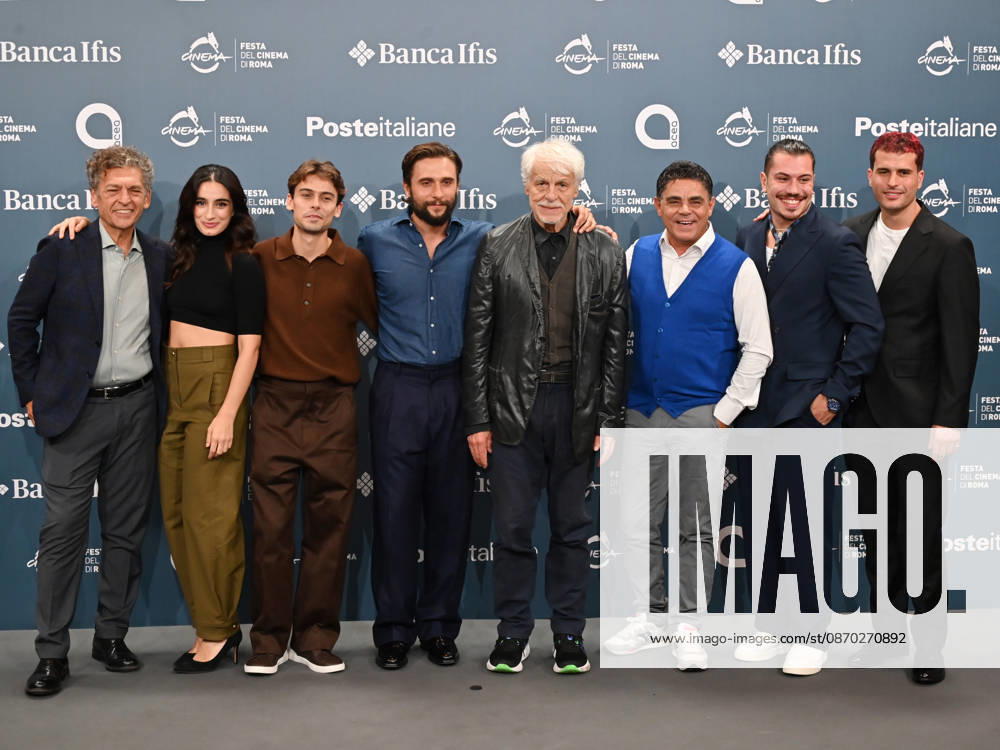 Michele Placido, Giuseppe De Domenico, Michela De Rossi, Ninni Bruschetta, Brenno Placido and Francesco Benigno attends the Photocall for the film Livatino - Il Giudice e I suoi Assassini? at the 2026 Rome Film Fest, held at the Auditorium Parco della Musica. Rome Italy - ZUMAs197 20261021_aaa_s197_172