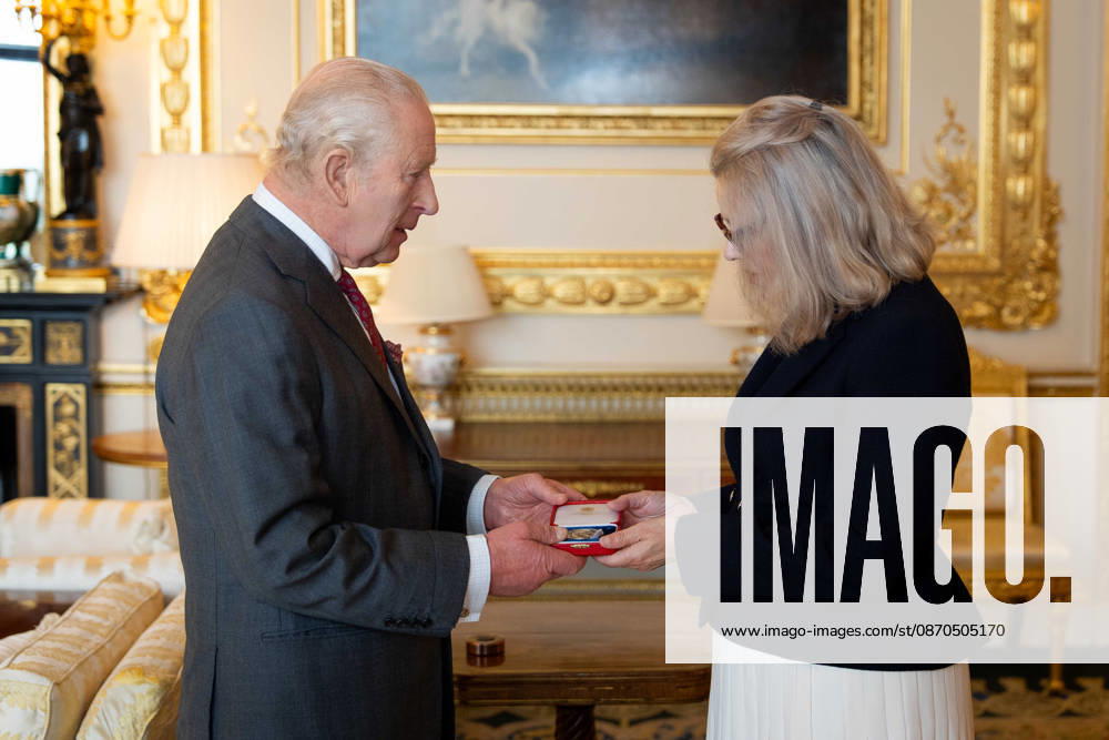 King s Medal for Music King Charles III presents the King s Medal for Music to Kathryn Stott, during an audience at Windsor Castle, Berkshire. Picture date: Friday October 23, 2026., Credit:Avalon.red PA ROTA - B68 Avalon UK, Windsor