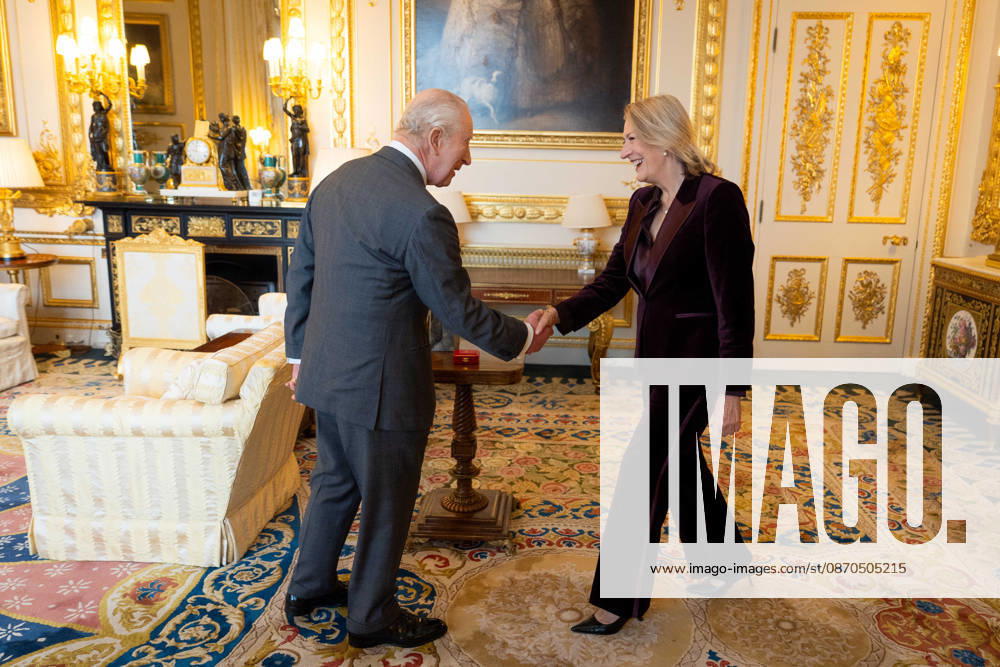 King s Medal for Music King Charles III presents the King s Medal for Music to Dame Sarah Connolly, during an audience at Windsor Castle, Berkshire. Picture date: Friday October 23, 2026., Credit:Avalon.red PA ROTA - B68 Avalon UK, Windsor